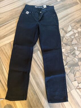 Cruel Girl Low Rise Black Relaxed Work Pants